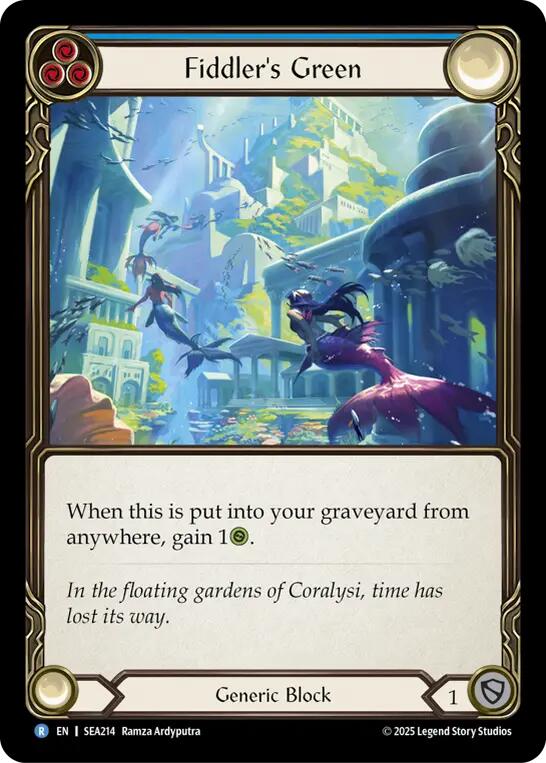 Fiddler's Green (Blue) [SEA214] (High Seas)