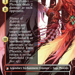 Joshua, Phoenix's Dominant (Borderless) (Surge Foil) [FINAL FANTASY]