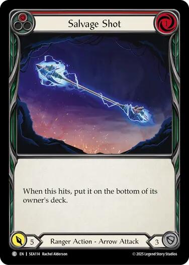 Salvage Shot (Red) [SEA114] (High Seas)