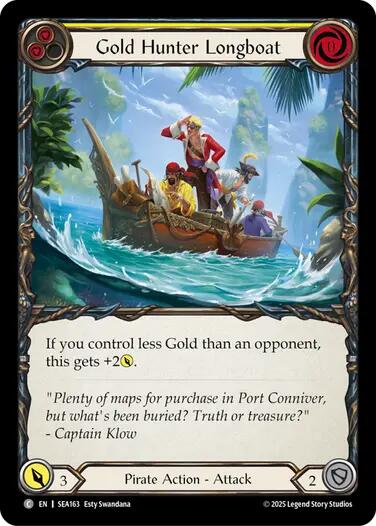 Gold Hunter Longboat [SEA163] (High Seas)