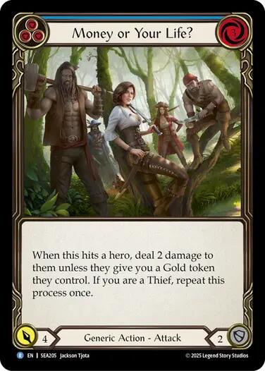 Money or Your Life? (Blue) [SEA205] (High Seas)