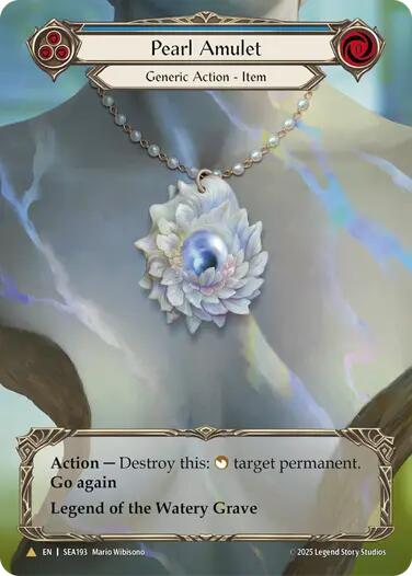 Pearl Amulet (Treasure) [SEA193] (High Seas)  Cold Foil