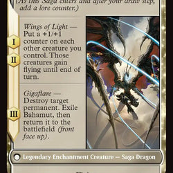 Dion, Bahamut's Dominant // Bahamut, Warden of Light [FINAL FANTASY]