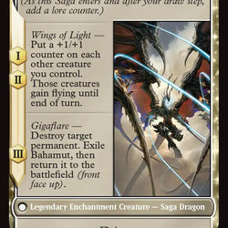 Dion, Bahamut's Dominant // Bahamut, Warden of Light (Extended Art) [FINAL FANTASY]