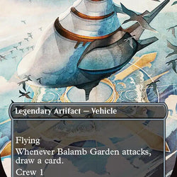 Balamb Garden, SeeD Academy // Balamb Garden, Airborne (Borderless) [FINAL FANTASY]
