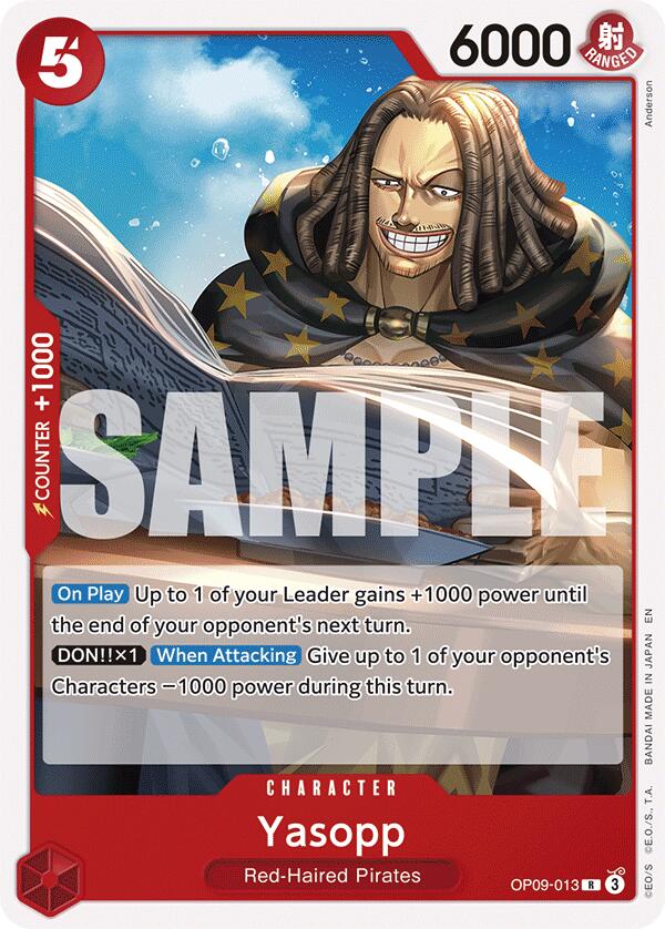 Yasopp (Reprint) [Starter Deck: Red Shanks]