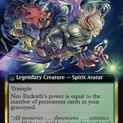 Exdeath, Void Warlock // Neo Exdeath, Dimension's End (Extended Art) [FINAL FANTASY]