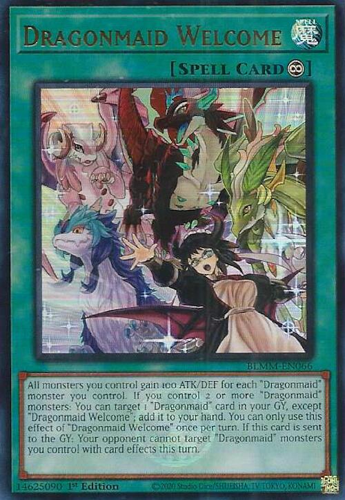 Dragonmaid Welcome [BLMM-EN066] Ultra Rare