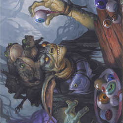 Warteye Witch // Warteye Witch (AMH1-008) (Borderless) [Modern Horizons Art Series]