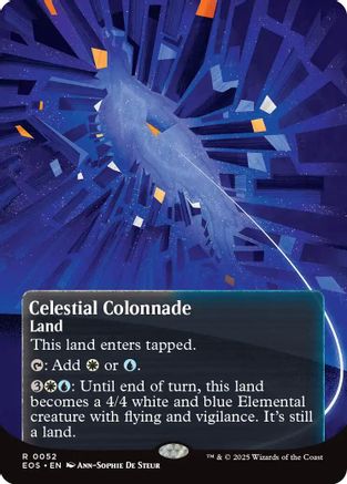 Celestial Colonnade (0052) (Borderless) [Edge of Eternities: Stellar Sights]