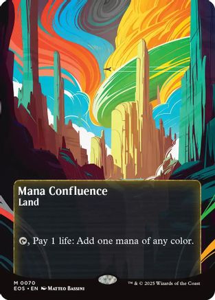 Mana Confluence (0070) (Borderless) [Edge of Eternities: Stellar Sights]