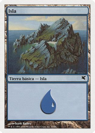 Island (Spanish) - "Isla" (PSAL-H33) [Magic Encyclopedia 2005 (Salvat/Hachette)]