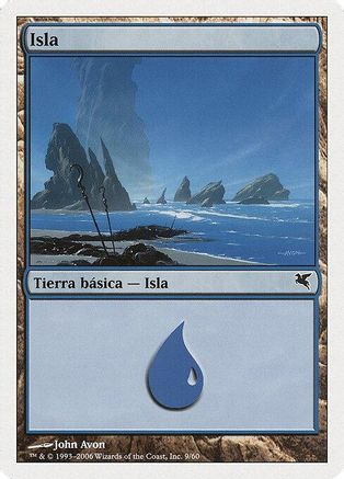 Island (Spanish) - "Isla" (PSAL-0H9) [Magic Encyclopedia 2005 (Salvat/Hachette)]