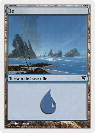 Island (French) - "Ile" (PSAL-H24) [Magic Encyclopedia 2005 (Salvat/Hachette)]
