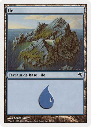 Island (French) - "Ile" (PSAL-H22) [Magic Encyclopedia 2005 (Salvat/Hachette)]