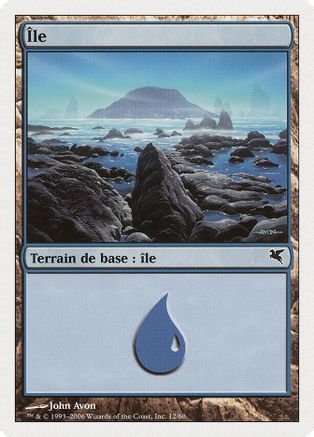 Island (French) - "Ile" (PSAL-H12) [Magic Encyclopedia 2005 (Salvat/Hachette)]