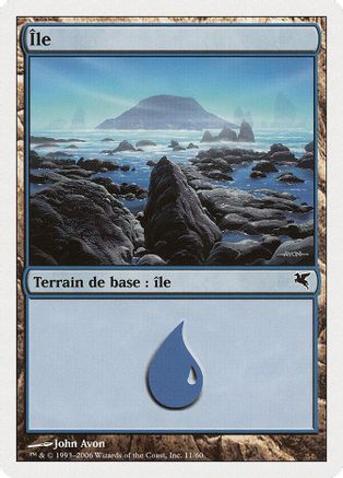 Island (French) - "Ile" (PSAL-G11) [Magic Encyclopedia 2005 (Salvat/Hachette)]