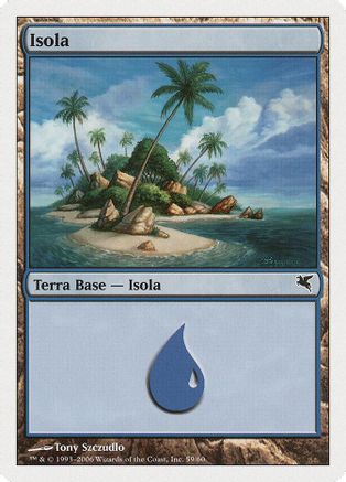 Island (Italian) - "Isola" (PSAL-H59) [Magic Encyclopedia 2005 (Salvat/Hachette)]