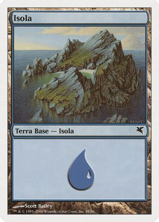 Island (Italian) - "Isola" (PSAL-G59) [Magic Encyclopedia 2005 (Salvat/Hachette)]