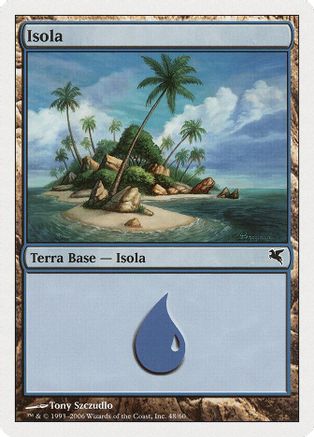Island (Italian) - "Isola" (PSAL-G48) [Magic Encyclopedia 2005 (Salvat/Hachette)]