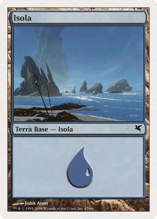 Island (Italian) - "Isola" (PSAL-G47) [Magic Encyclopedia 2005 (Salvat/Hachette)]