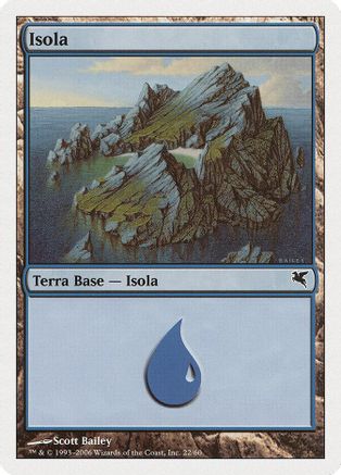 Island (Italian) - "Isola" (PSAL-H22) [Magic Encyclopedia 2005 (Salvat/Hachette)]