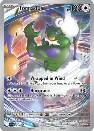 Tornadus - 210 [SV Scarlet & Violet Promo Cards] - Holofoil