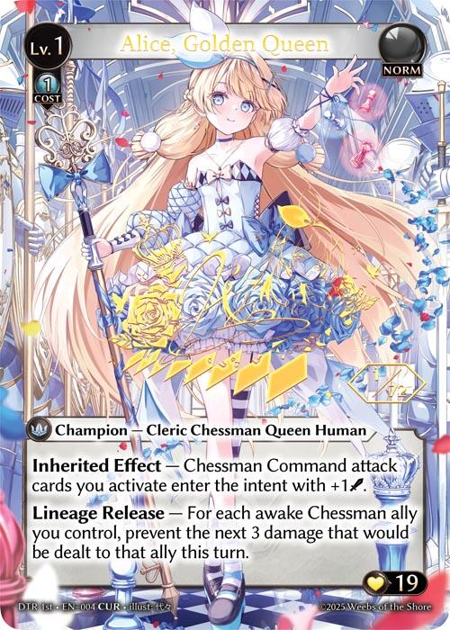 Alice, Golden Queen (CUR) (004) [Distorted Reflections]