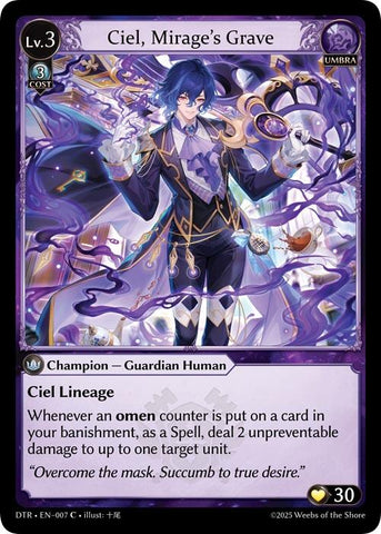 Ciel, Mirage's Grave (007) [Distorted Reflections]
