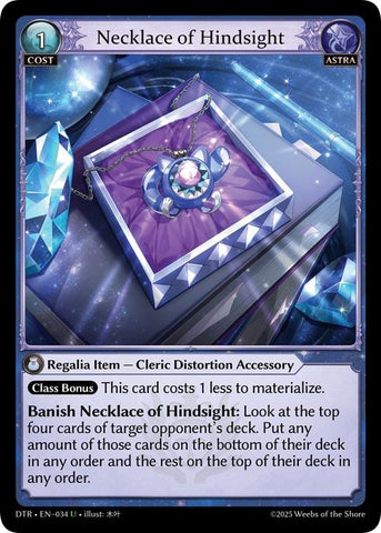 Necklace of Hindsight (034) [Distorted Reflections]