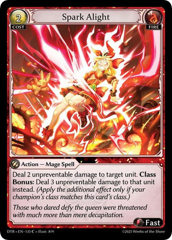 Spark Alight (135) [Distorted Reflections]