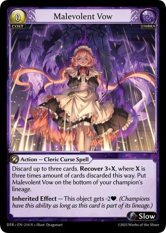 Malevolent Vow (214) [Distorted Reflections]