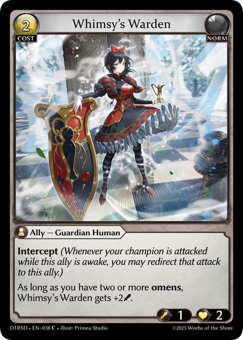 Whimsy's Warden (38) [Distorted Reflections Starter Decks]