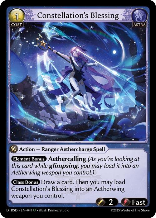 Constellation's Blessing (49) [Distorted Reflections Starter Decks]