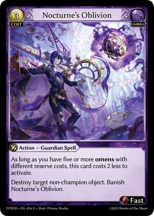 Nocturne's Oblivion (56) [Distorted Reflections Starter Decks]