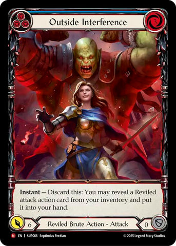 Outside Interference (Extended Art) [SUP066] (Super Slam)  Cold Foil