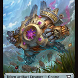 Gnome // Golem (0014) Double-Sided Token [Edge of Eternities Commander Tokens]