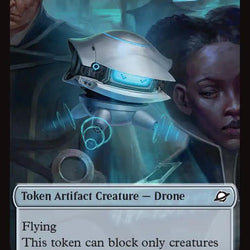 Drone // Lander (0005) Doubled-Sided Token [Edge of Eternities Tokens]