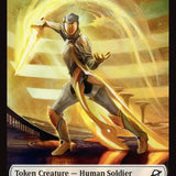 Human Soldier // Lander (0007) Doubled-Sided Token [Edge of Eternities Tokens]