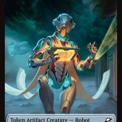 Robot // Lander (0004) Double-Sided Token [Edge of Eternities Tokens]
