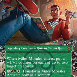 Miles Morales (0211) (Borderless) [Marvel's Spider-Man]