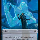 Copy // Golem (0012) Double-Sided Token [Edge of Eternities Commander Tokens]