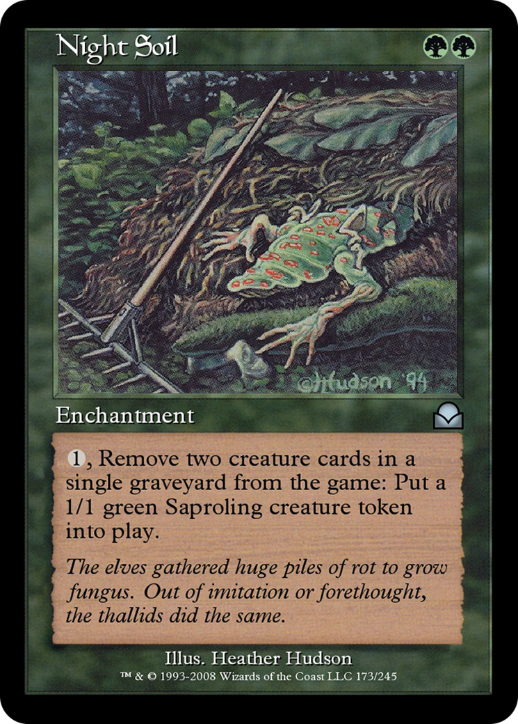 Night Soil (ME2-173) [Masters Edition II] Foil