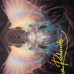Celestial Armor // Celestial Armor (AFDN-002) (Borderless) [Foundations Art Series] Foil