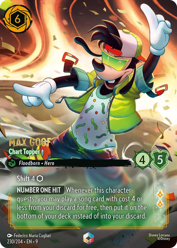 Max Goof - Chart Topper (Enchanted) (230/204) [Fabled]