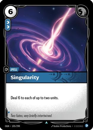 Singularity (105/298) - Origins Foil