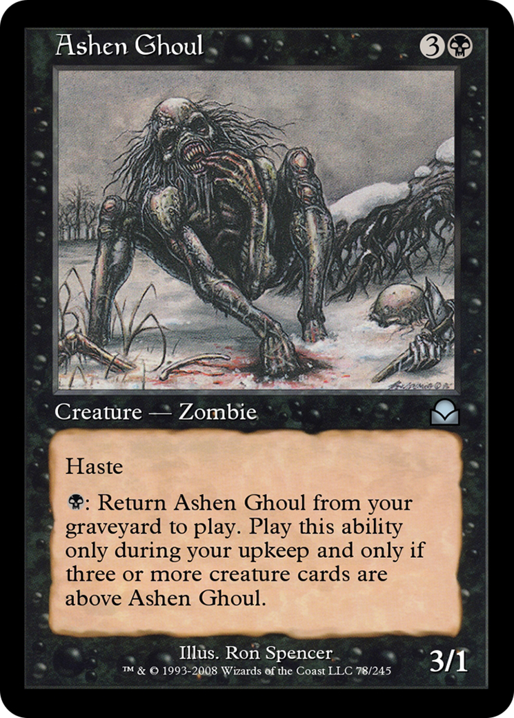 Ashen Ghoul (ME2-078) [Masters Edition II] Foil