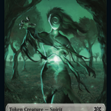 Egg // Spirit (002) Double-Sided Token [Double Masters 2022 Tokens]