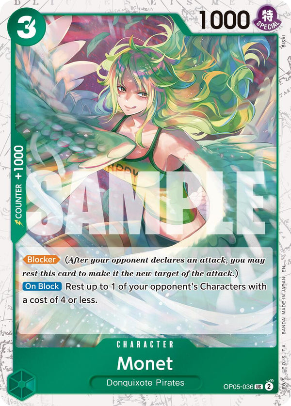 Monet (Pirate Foil) [Premium Booster -The Best- Vol. 2]