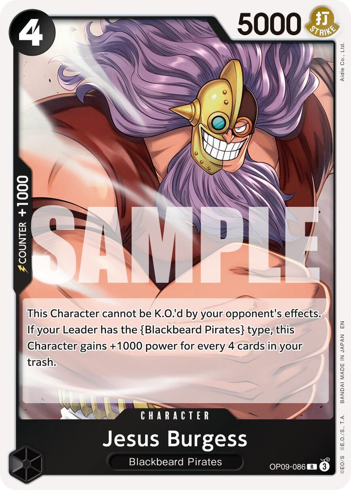 Jesus Burgess (Reprint) [Premium Booster -The Best- Vol. 2]